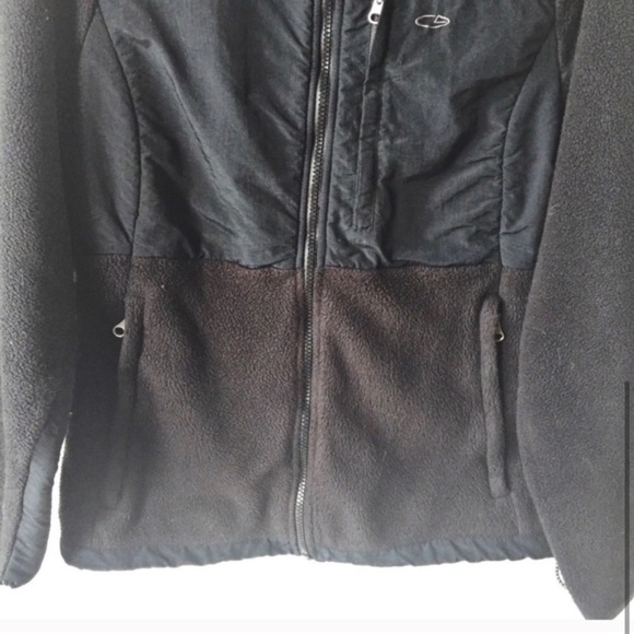 Champion Semi Fleece Jacket Black Size M - Picture 4 of 6